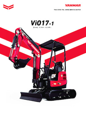 Minirypadla Yanmar ViO17-1