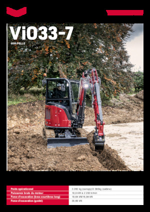 Minirypadla Yanmar ViO33-7