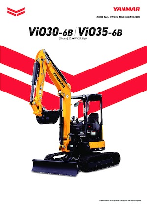 Minirypadla Yanmar Vio30-6B 