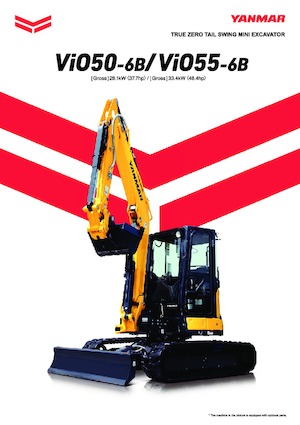 Minirypadla Yanmar ViO50-6B 