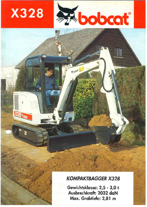 Minirypadla Bobcat X 328