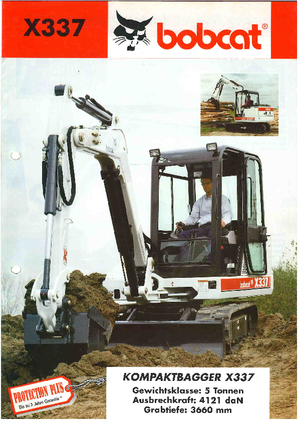 Minirypadla Bobcat X 337