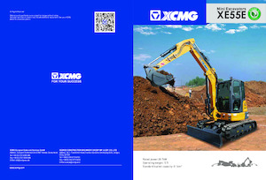Minirypadla XCMG XE55E