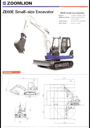 Minirypadla Zoomlion ZE60E
