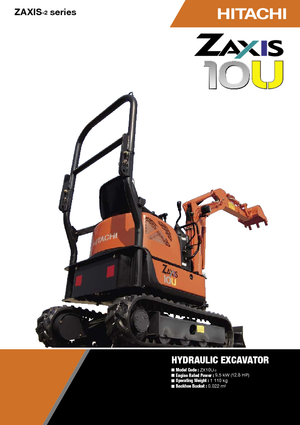 Minirypadla Hitachi ZX10U-2