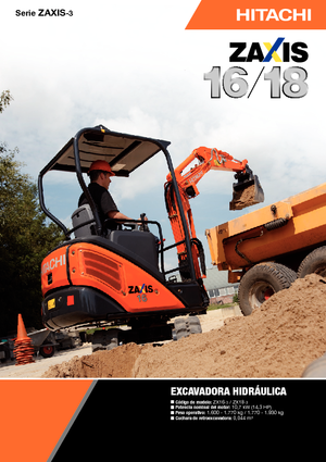 Minirypadla Hitachi ZX 18-3