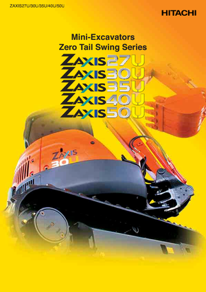 Minirypadla Hitachi ZX 27 U-2