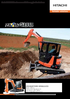 Minirypadla Hitachi ZX48U-5A