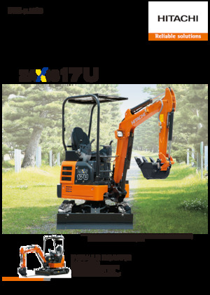 Minirypadla Hitachi ZX17U-5A