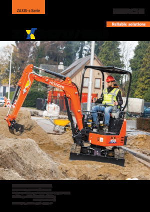 Minirypadla Hitachi ZX17U-6