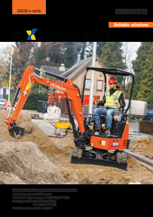 Minirypadla Hitachi ZX17U-6