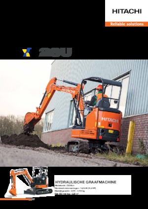 Minirypadla Hitachi ZX26U-5