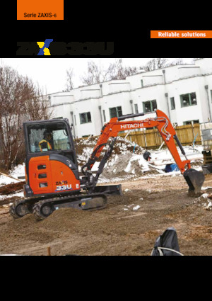 Minirypadla Hitachi ZX33U-6