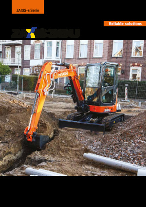 Minirypadla Hitachi ZX38U-6