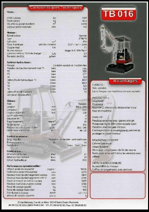 Minirypadla Takeuchi TB 016 A