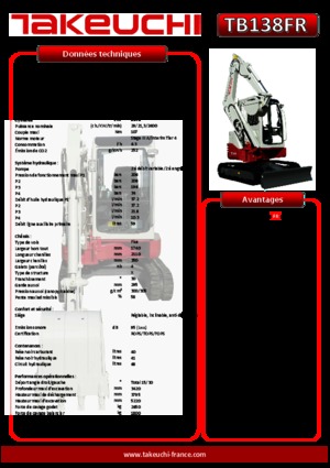 Minirypadla Takeuchi TB 138 FR