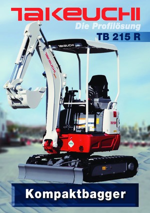 Minirypadla Takeuchi TB 215 R