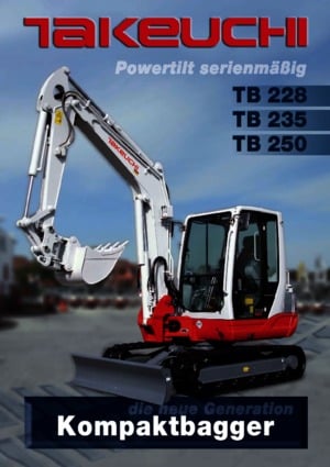 Minirypadla Takeuchi TB 235
