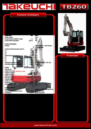 Minirypadla Takeuchi TB 260