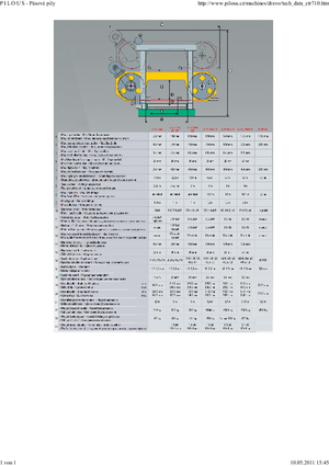 Mobilní pily Forestor-Pilous CTR 800