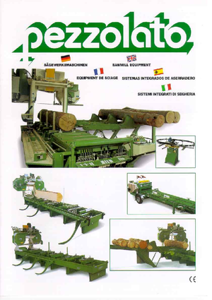 Mobilní pily Pezzolato Mini-Profi 800