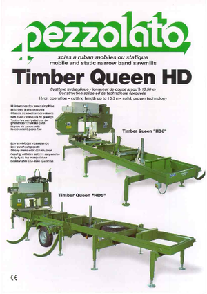 Mobilní pily Pezzolato Timber Queen HD 7