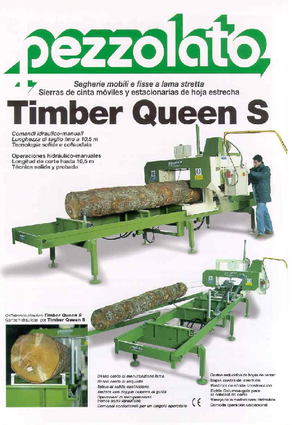 Mobilní pily Pezzolato Timber Queen S 5