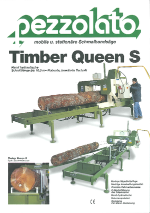 Mobilní pily Pezzolato Timber Queen S 5