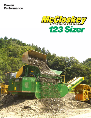 Mobilní třídiče McCloskey 123 Sizer