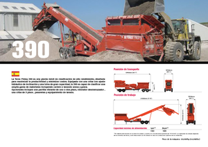 Mobilní třídiče Terex-Finlay 390 Hydrascreen