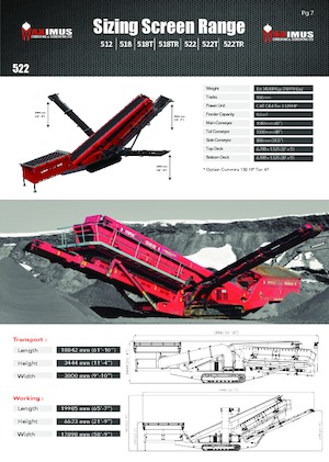 Mobilní třídiče Maximus 522