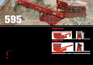 Mobilní třídiče Terex-Finlay 595