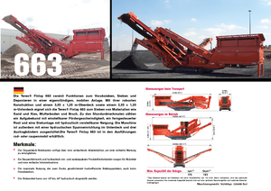 Mobilní třídiče Terex-Finlay 663 Supertrak