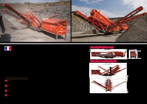 Mobilní třídiče Terex-Finlay 684 - 3 Deck
