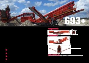 Mobilní třídiče Terex-Finlay 693+