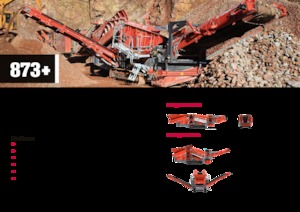 Mobilní třídiče Terex-Finlay 873+