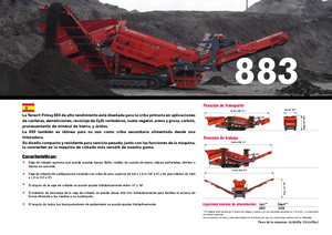 Mobilní třídiče Terex-Finlay 883 Reclaimer