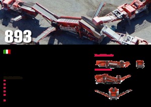 Mobilní třídiče Terex-Finlay 893