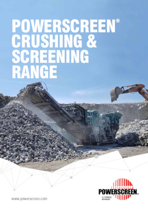 Mobilní třídiče Powerscreen Chieftain 1700X 3 Deck