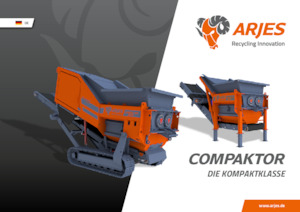 Mobilní třídiče Arjes COMPAKTOR 300