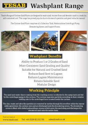 Mobilní třídiče Tesab DSP150 