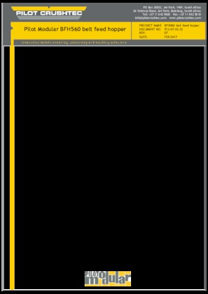 Mobilní třídiče Pilot Crushtec GFH560