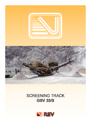 Mobilní třídiče REV GSV 35 S