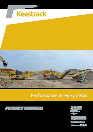 Mobilní třídiče Keestrack C3