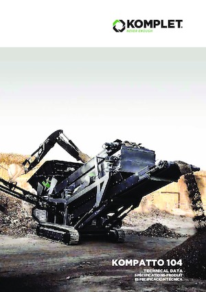 Mobilní třídiče Komplet KOMPATTO 104