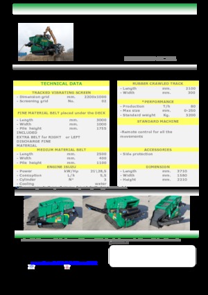 Mobilní třídiče Komplet Kompatto SC 221 