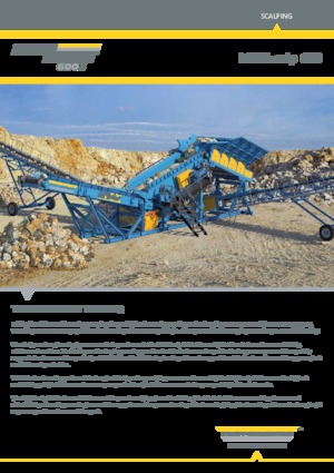 Mobilní třídiče Pilot Crushtec MAXIscalp 600