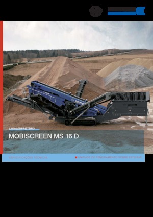 Mobilní třídiče Kleemann MS 16 D