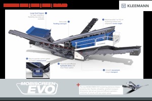 Mobilní třídiče Kleemann MS 952 EVO