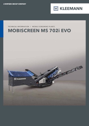 Mobilní třídiče Kleemann MS 702i EVO